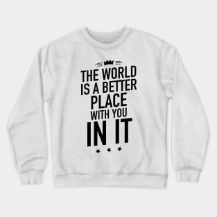 Short Funny Motivational Quotes for Work Crewneck Sweatshirt